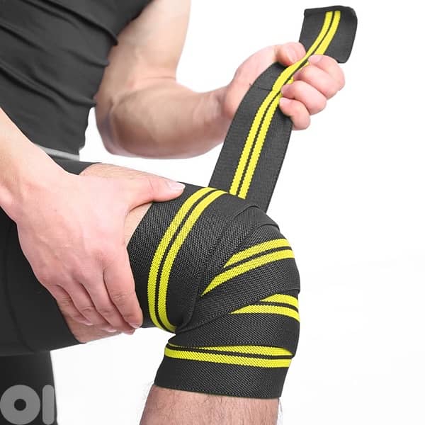 Knee wraps 2pcs for weightlifting 0