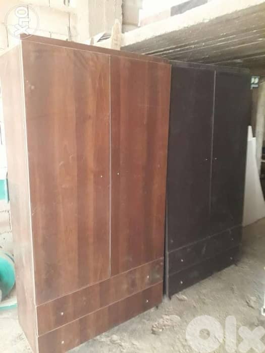 خزانة درفتين مقطعة 0