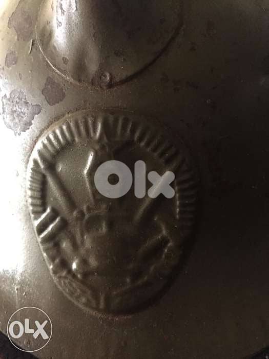 antique WW2 Russian military firefighters steel helmet 5