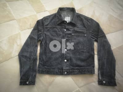 Jacket Jeans rejjeli aw unisex HELMUT LANG size M lon aswad/rmedi