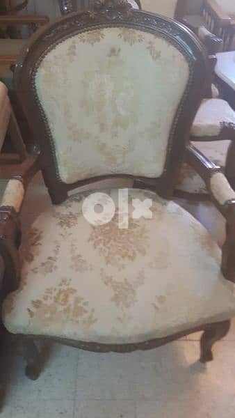 صالون ٧ قطع شبه جديد 1