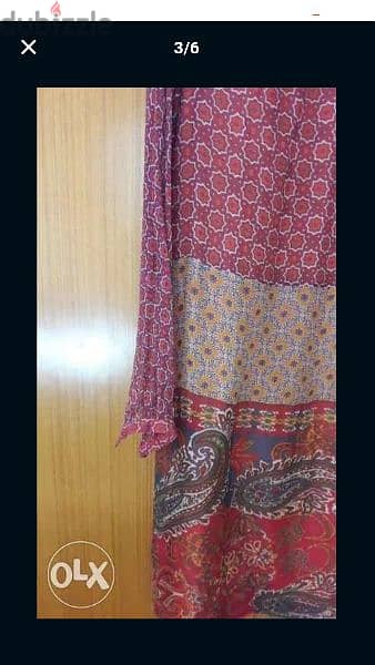 silk dress 34 46 فستان حرير 1