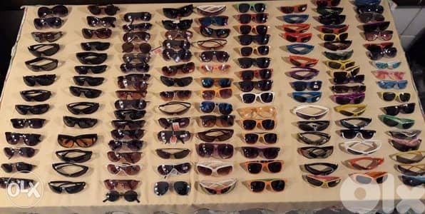 نظارات شمس جداد كتير مرتبين القطعة 180 ألف