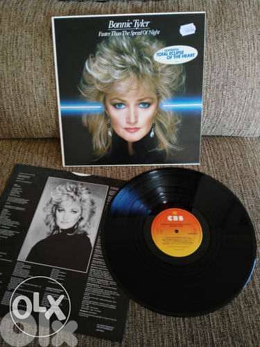 bonnie tyler faster than the speed of night vinyl 0