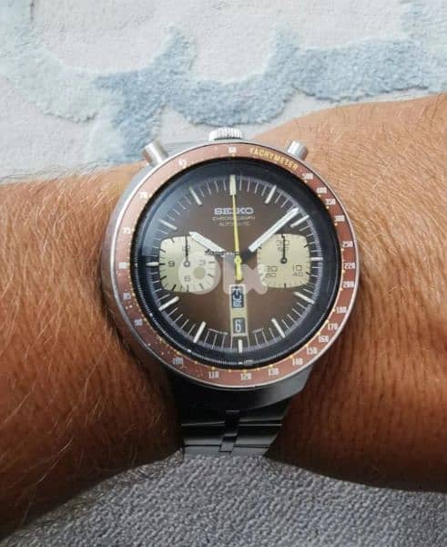 Vintage Automatic Chronograph Seiko Bullhead 0