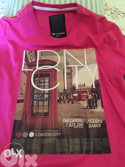 T-Shirt Souvenir of LONDON قميص 1