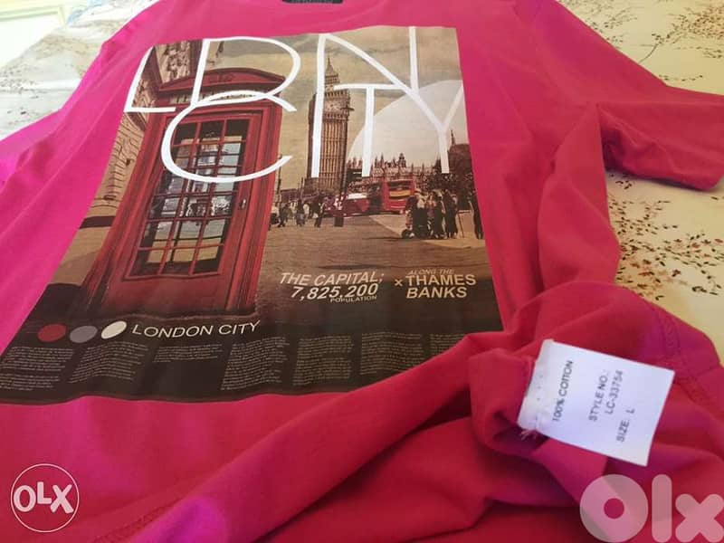 T-Shirt Souvenir of LONDON قميص 2