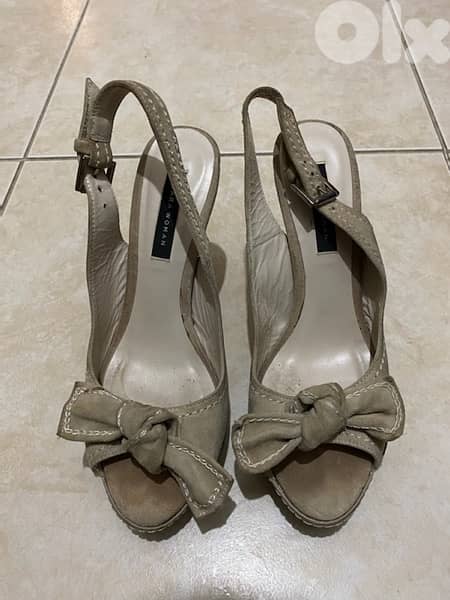 Zara high heels size 38 Eu Made in Spain 0