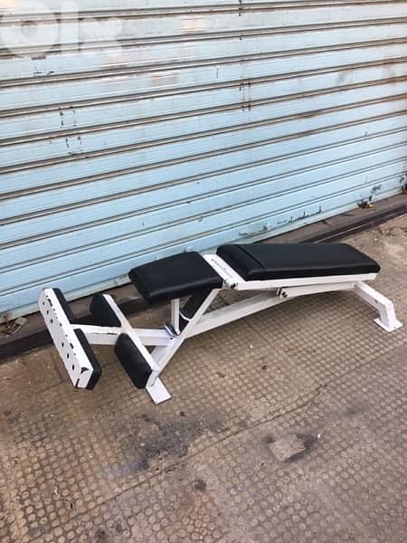 bench for gym or home use heavy duty 70/443573 whatsapp RODGE 5