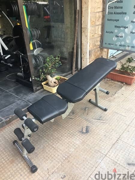 kettler bench adjustable foldable heavy duty very good quality 2