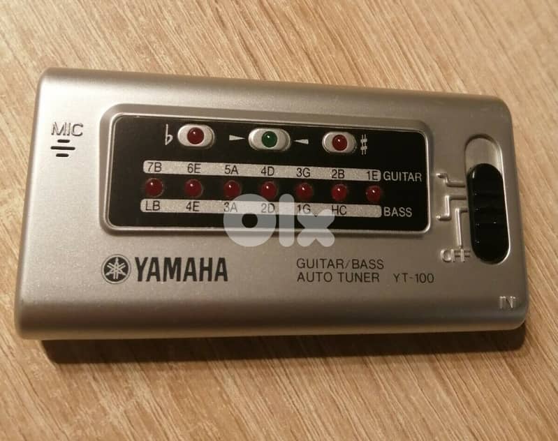 yamaha guitar/base auto tuner yt-100 0