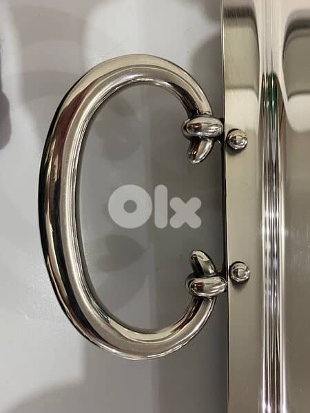 rare big serving tray Christofle model Albi 1