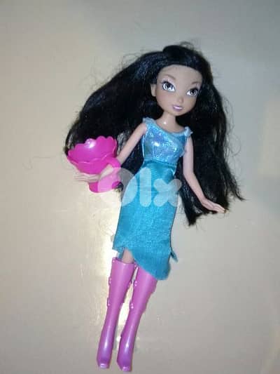 SILVERMIST A TINKERBELL'S friend Disney Great doll +boots +a Pot=20$