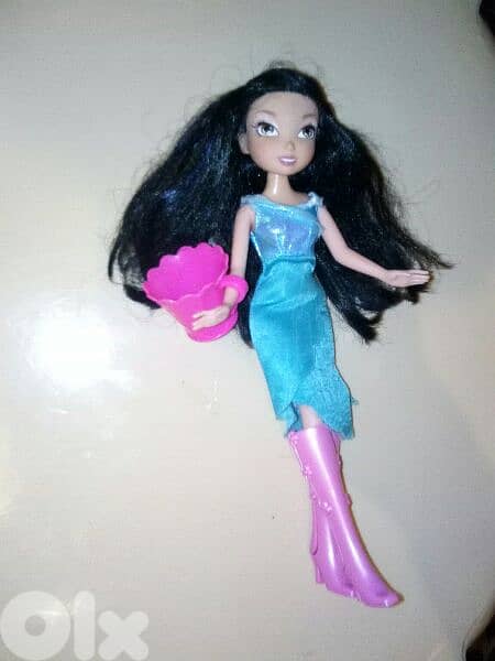 SILVERMIST A TINKERBELL'S friend Disney Great doll +boots +a Pot=20$ 4