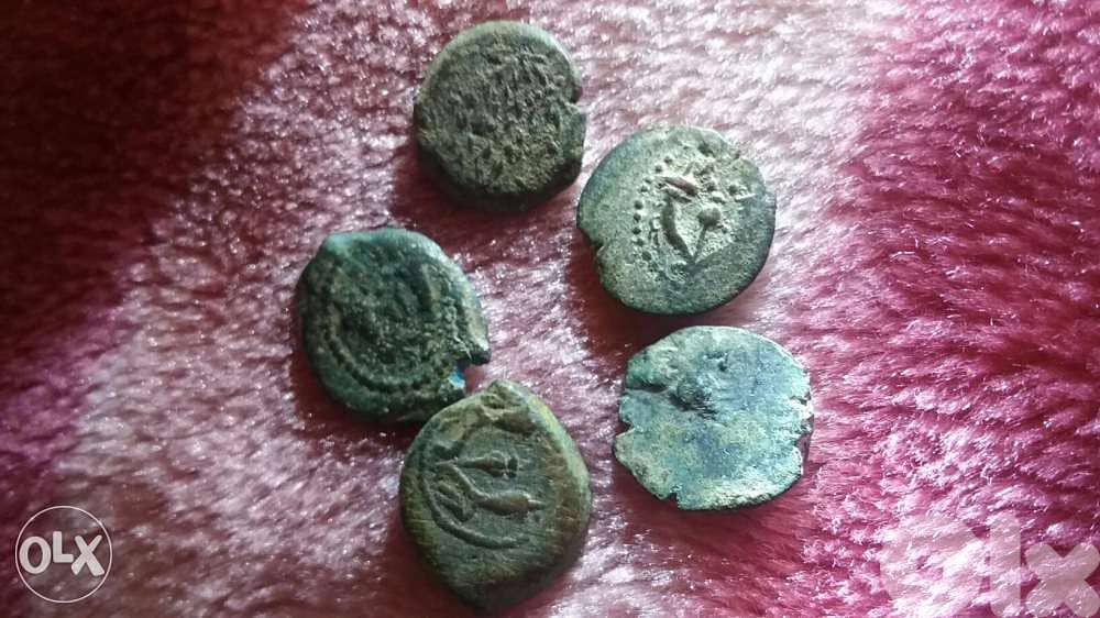 Jesus Christ Era Roman Coin of Pilate the Judea Procurator year 33 AD 3