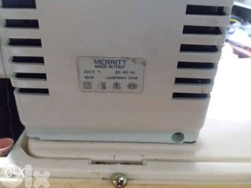 مكنة خياطة ايطالية 2