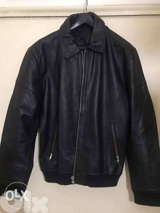 JJ leather black jacket goat leather size Xl 0