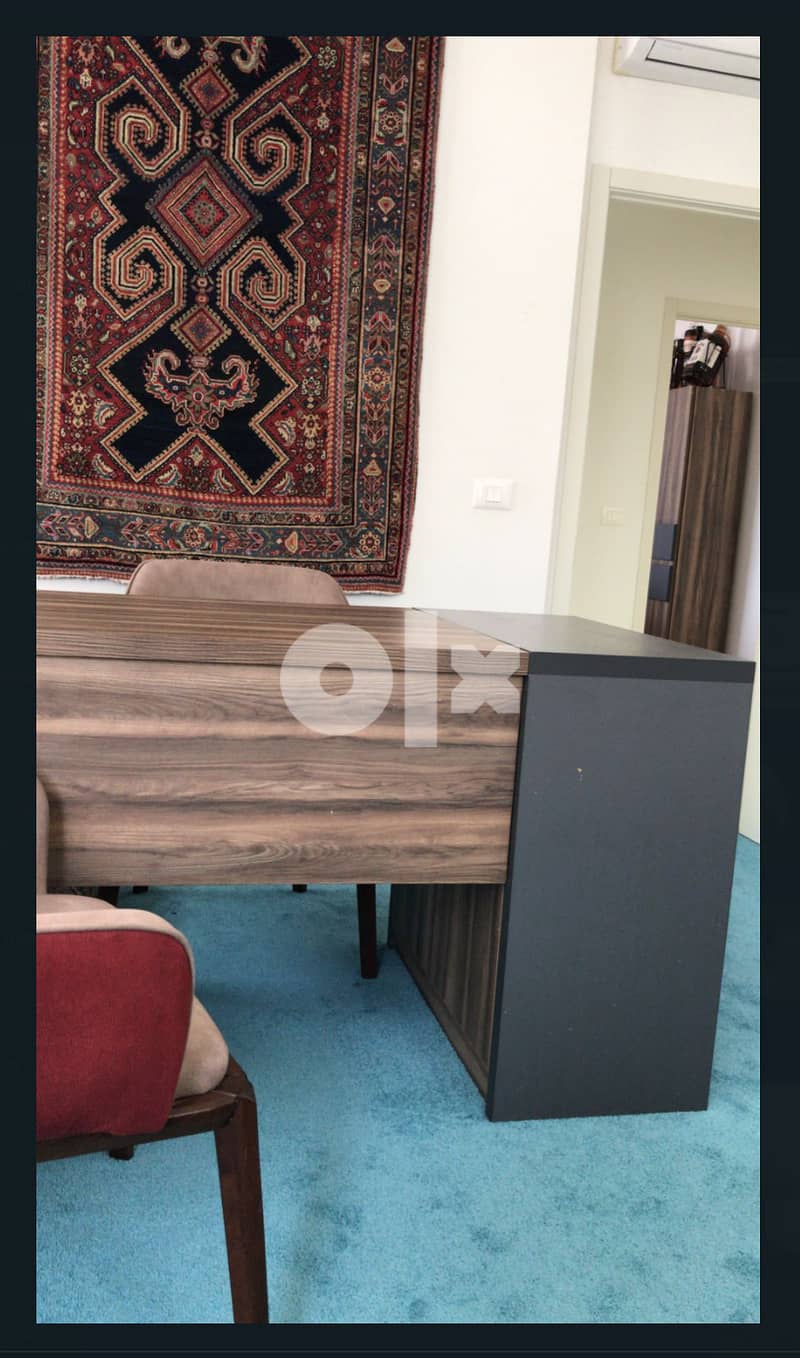 Office + 2 Filling Cabinets Spanish Wood Not used 1