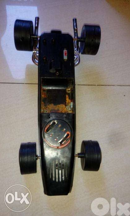 Rare vintage team lotus 49 ford f1 racer tin toy car 1
