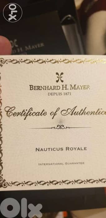 Bernhard H Mayer Nauticus Royale Limited Edition(call 4 special price) 2