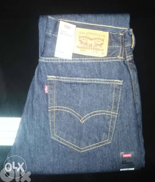 Levis jeans 505 original size 32 size 38 0