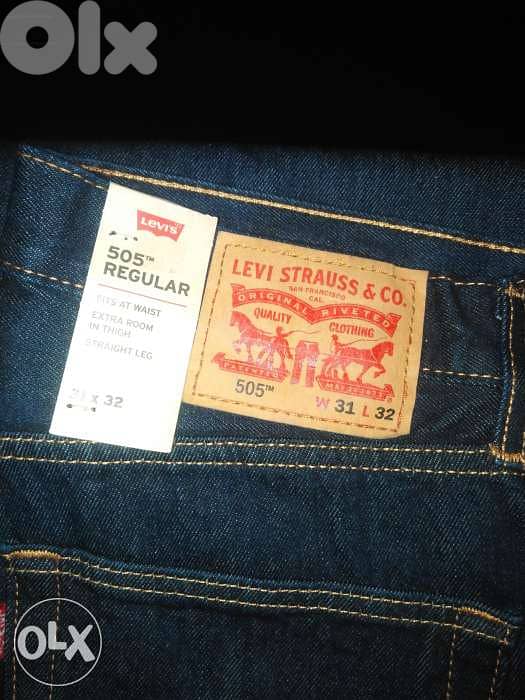 Levis jeans 505 original size 32 size 38 2