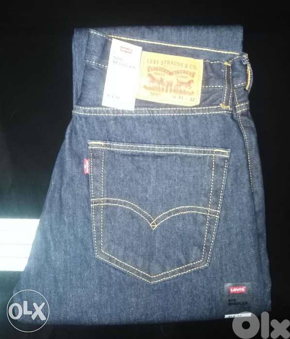 Levis jeans 505 original size 32 size 38 4