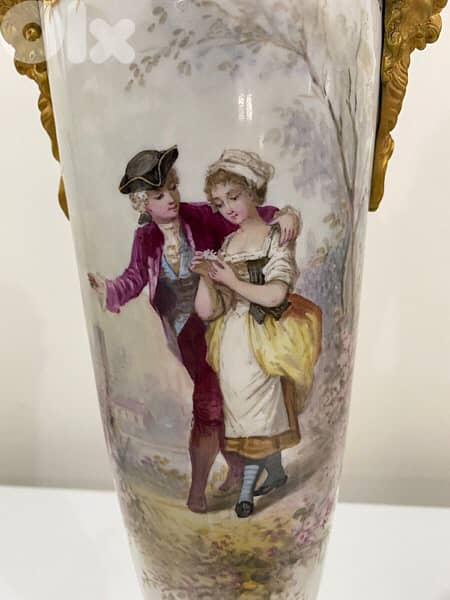 authentic porcelain de Sevres vase 19th century 1
