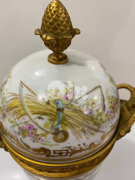 authentic porcelain de Sevres vase 19th century 6