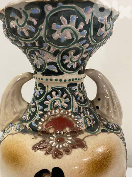 Meiji era beautifull big vase 19t century 2
