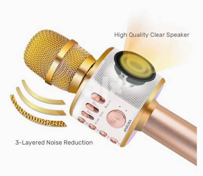 LEKAMXING, multifunctional karaoke mocrophone/ 4$ delivery 3