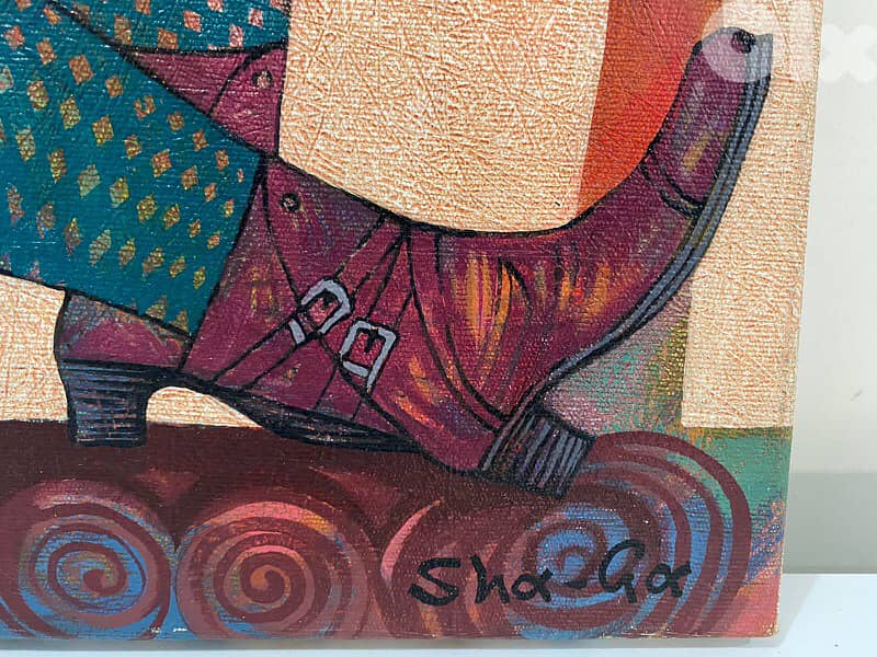 oil on canvas famous sha - Ga artwist painting 2