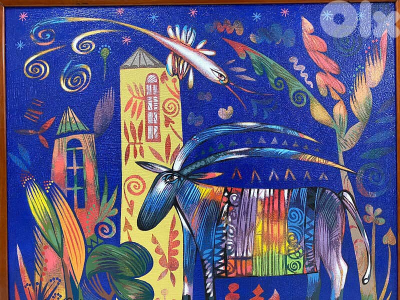 famous Sha-ga oil on canvas painting 4