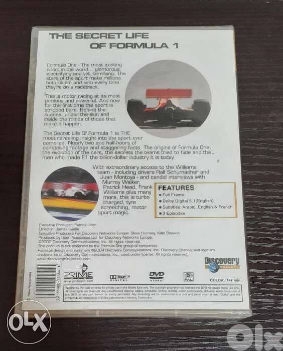 The Secret Life Of Formula 1 DVD 1