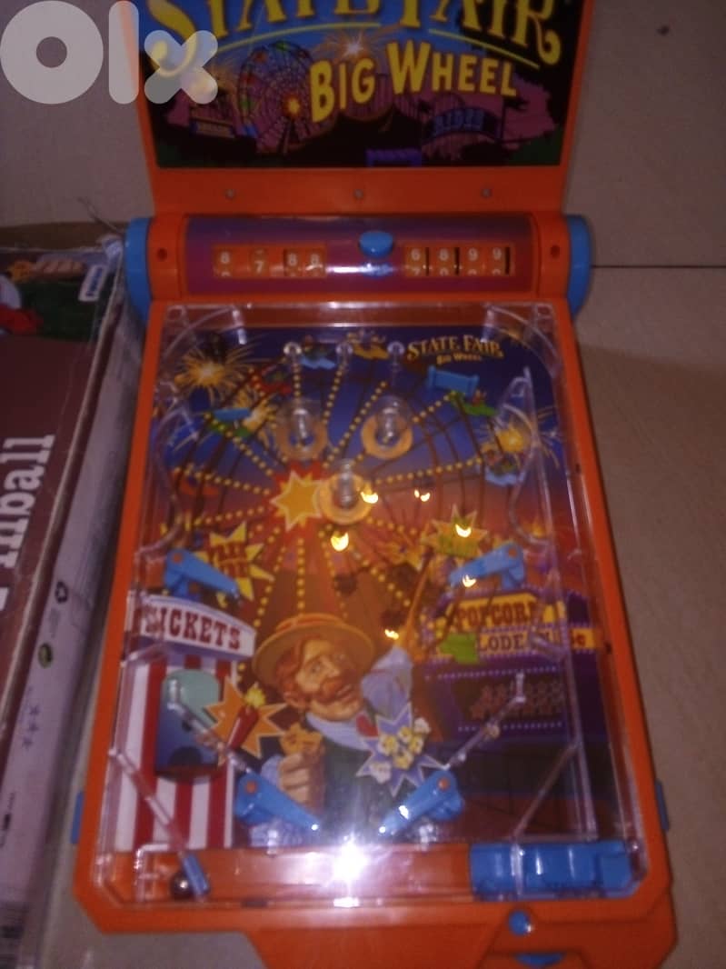 Vintage kids electronic pinball in box 2