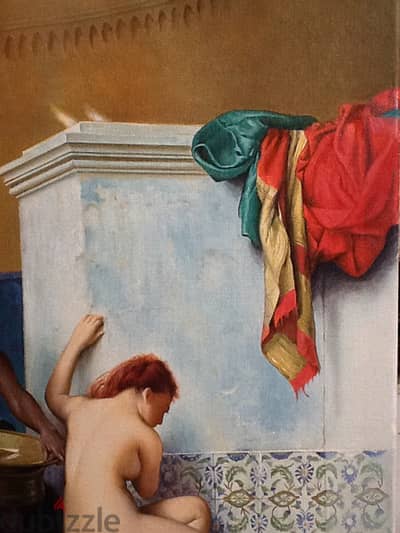 oil painting- le bain maure
