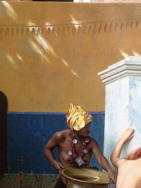 oil painting- le bain maure 1