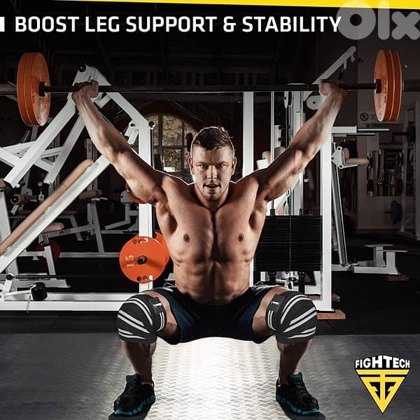 Knee wraps for weightlifting 1