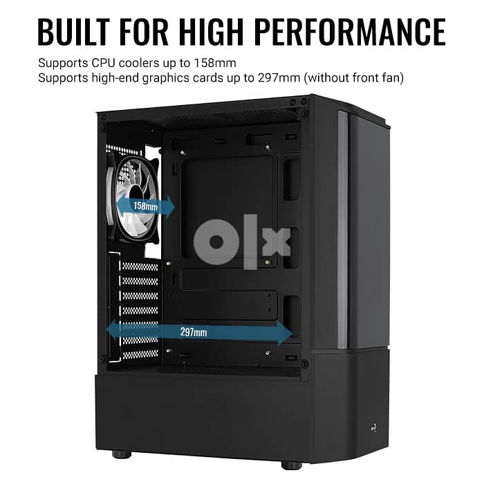 AeroCool Quantum MID TOWER Computer Case 4