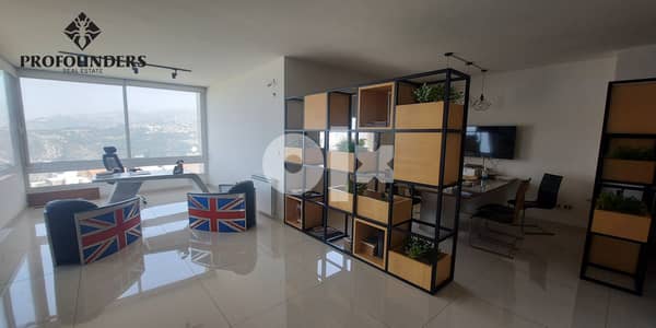 A 250 m2 duplex apartment with a view for sale in Dik El Mehde 0