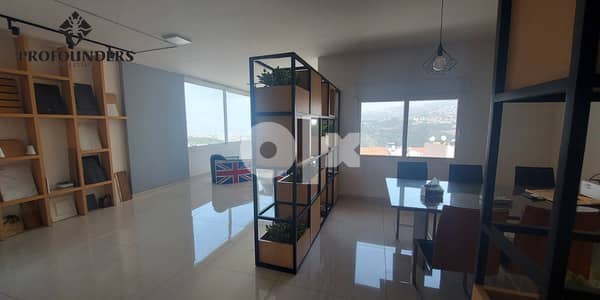 A 250 m2 duplex apartment with a view for sale in Dik El Mehde 1