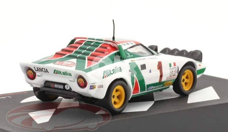 Lancia Stratos HF diecast car model 1:43. 3