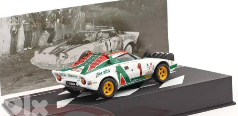 Lancia Stratos HF diecast car model 1:43. 4