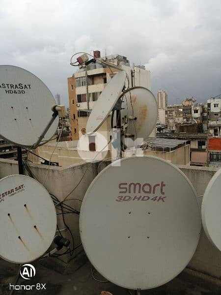 ستلايت دش كل شي صحن عين شريط رسيفر hd العرض يبدا من 50 دولار فقط 0
