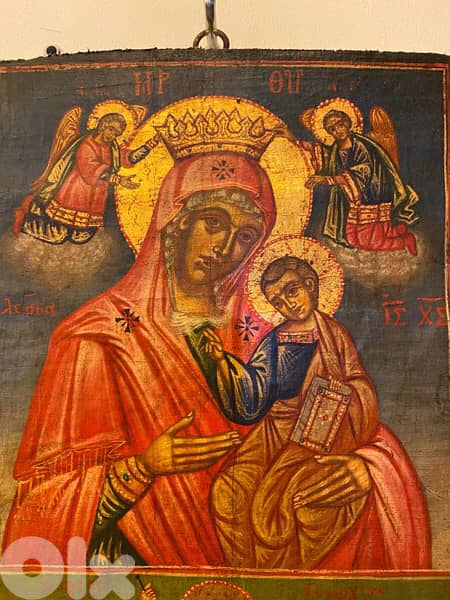 rare museum quality 19th century greeck icon 2