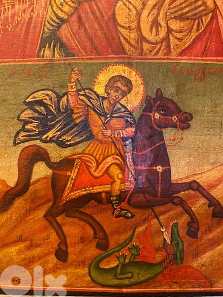 rare museum quality 19th century greeck icon 3