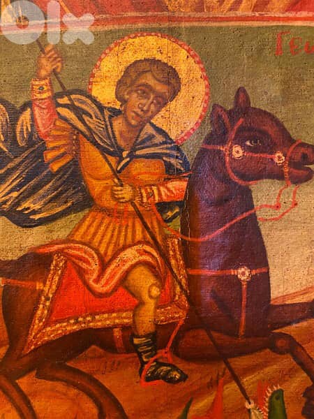 rare museum quality 19th century greeck icon 5