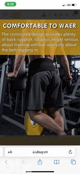 Laura Star pull-up weight-bearing belt 2