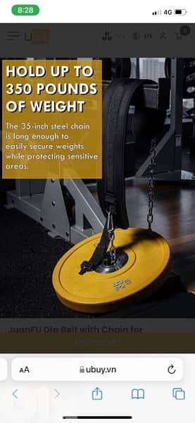 Laura Star pull-up weight-bearing belt 4