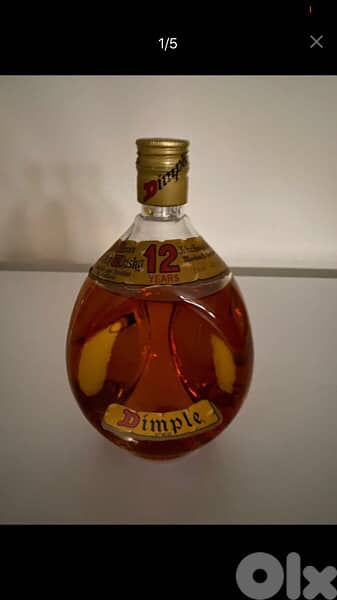 rare 12 year old bottle dimple 1